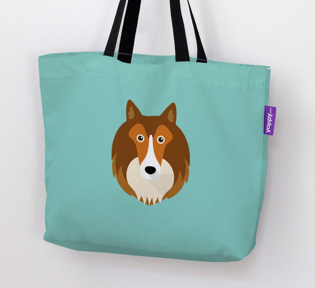Dog Icon Canvas Bag