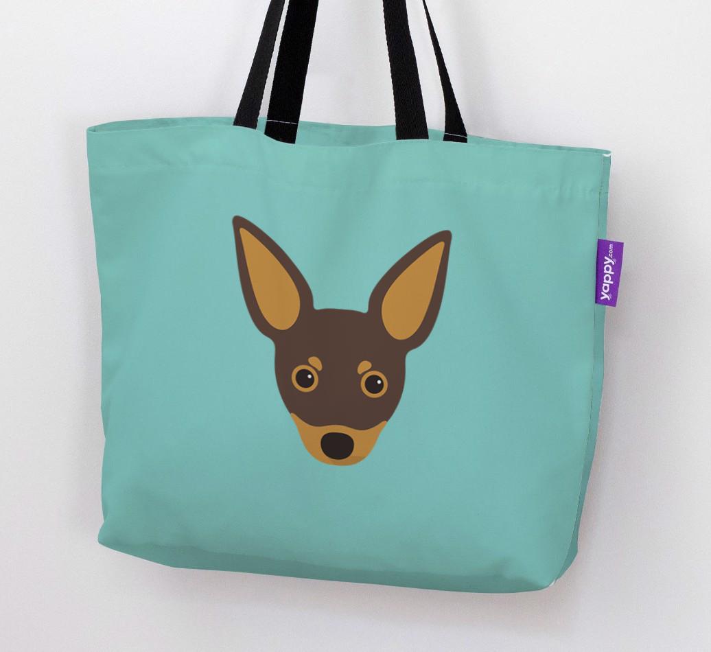 Dog Icon Canvas Bag