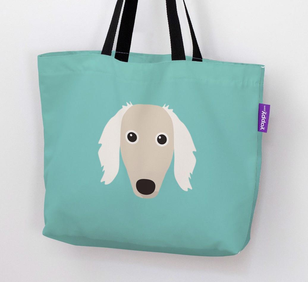 Dog Icon Canvas Bag