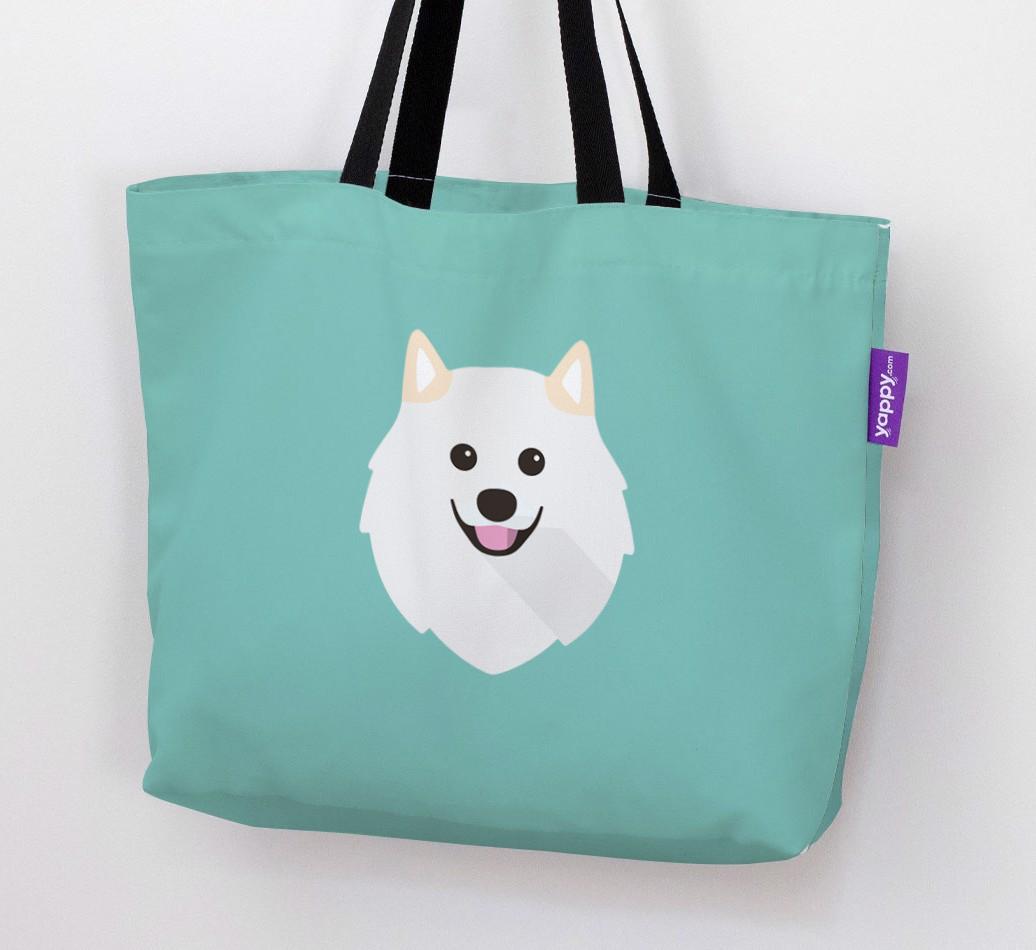 Dog Icon Canvas Bag