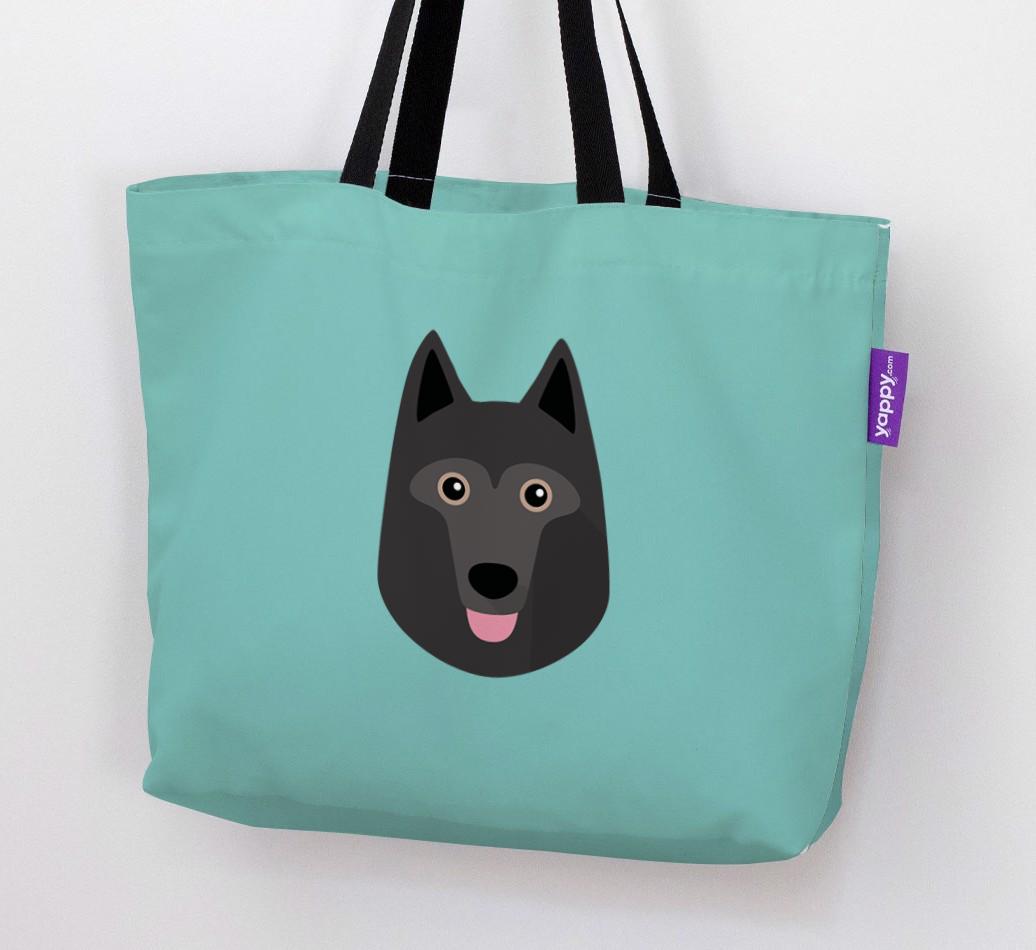 Dog Icon Canvas Bag