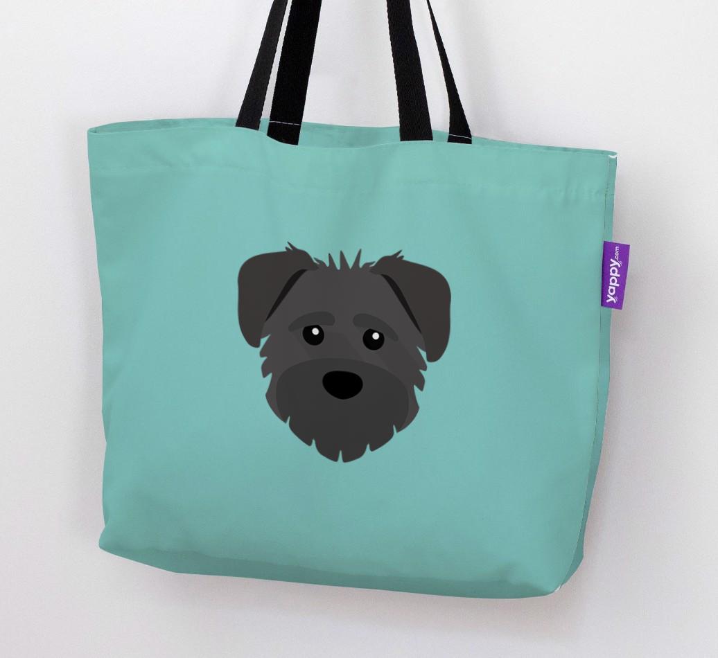 Dog Icon Canvas Bag