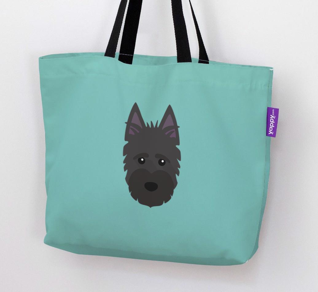 Dog Icon Canvas Bag