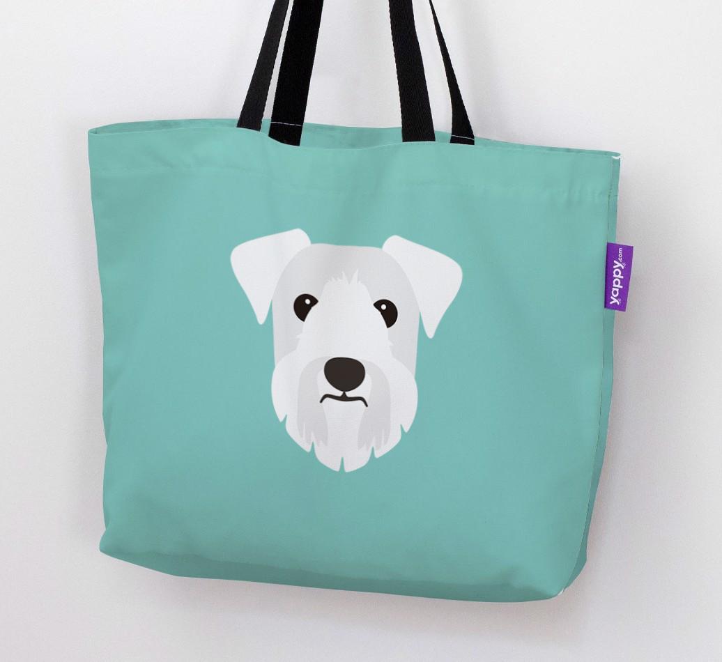 Dog Icon Canvas Bag