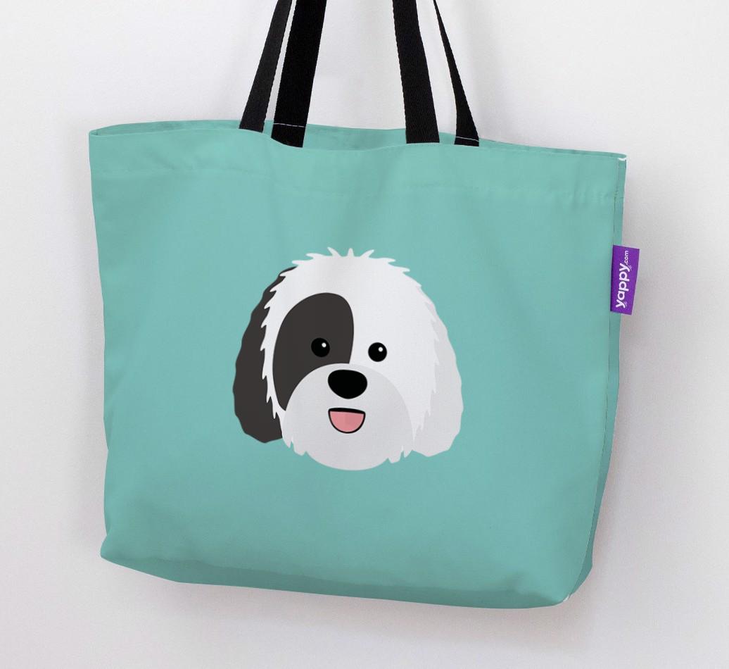 Dog Icon Canvas Bag