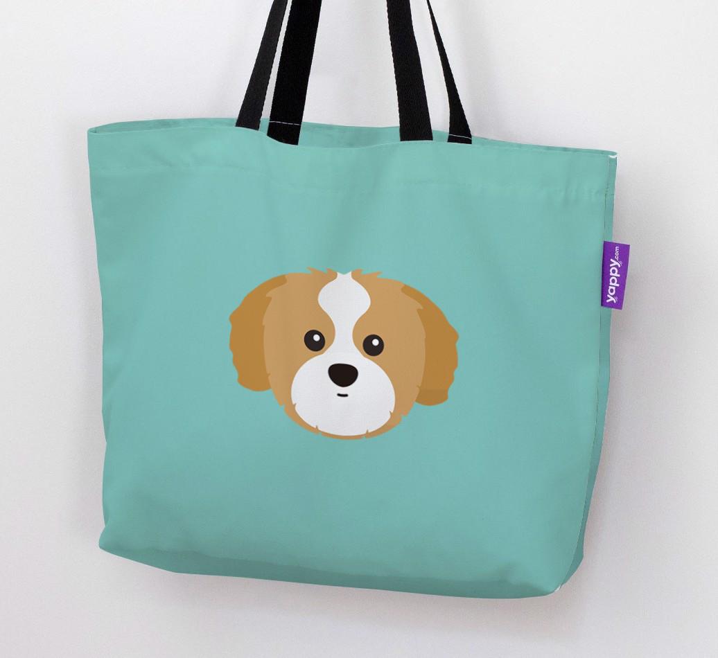 Dog Icon Canvas Bag