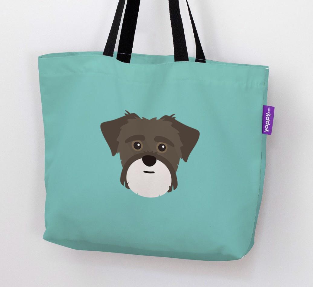 Dog Icon Canvas Bag