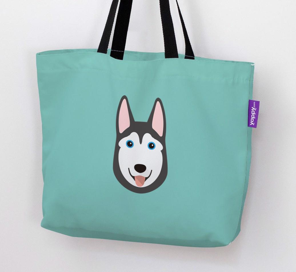 Dog Icon Canvas Bag