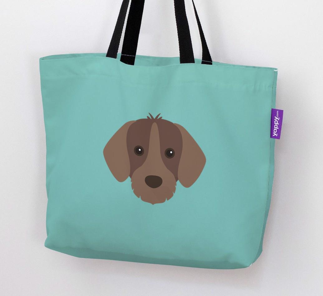Dog Icon Canvas Bag