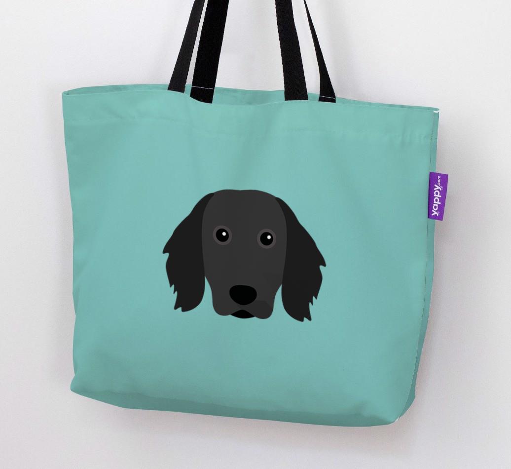 Dog Icon Canvas Bag