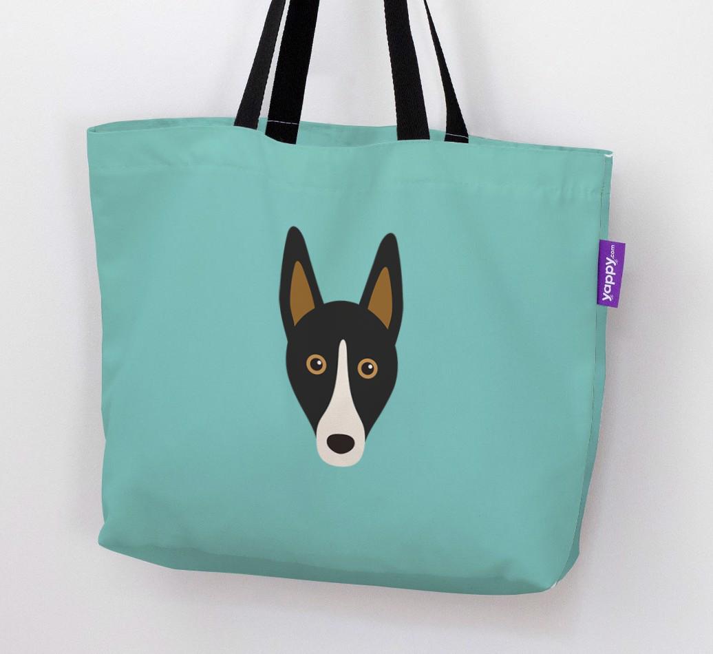 Dog Icon Canvas Bag