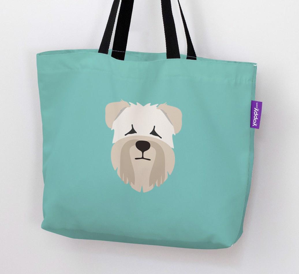 Dog Icon Canvas Bag