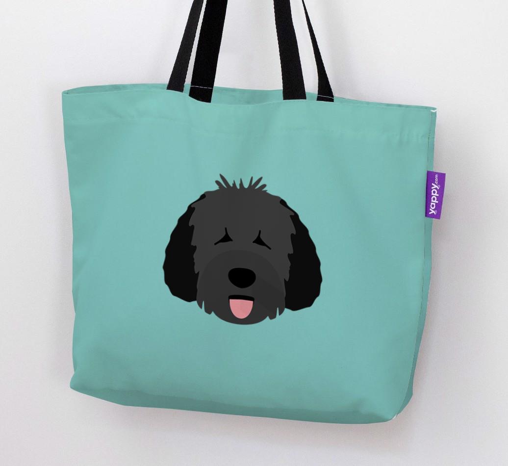 Dog Icon Canvas Bag