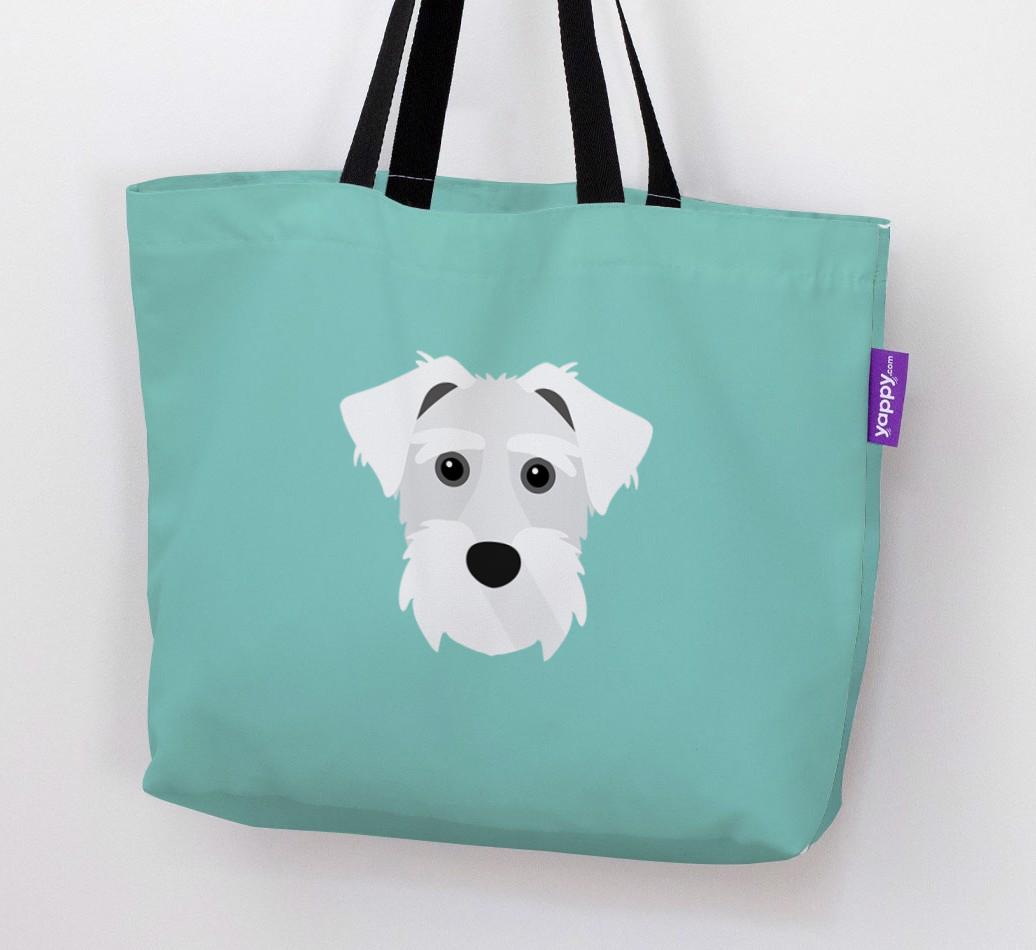 Dog Icon Canvas Bag