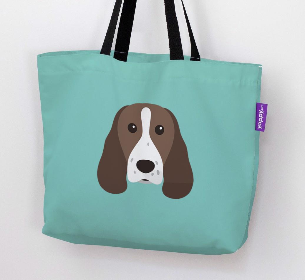 Dog Icon Canvas Bag