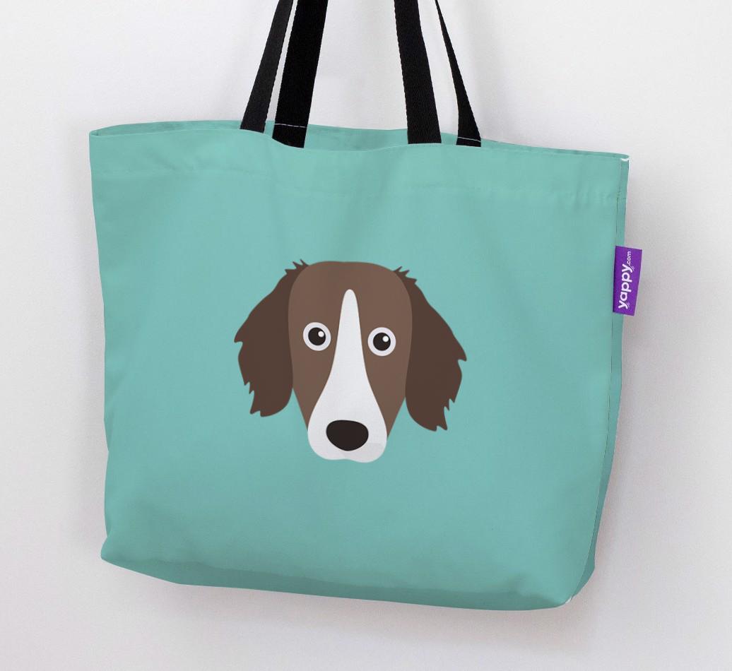 Dog Icon Canvas Bag