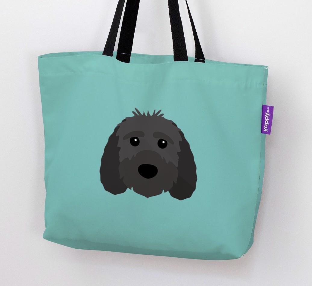 Dog Icon Canvas Bag