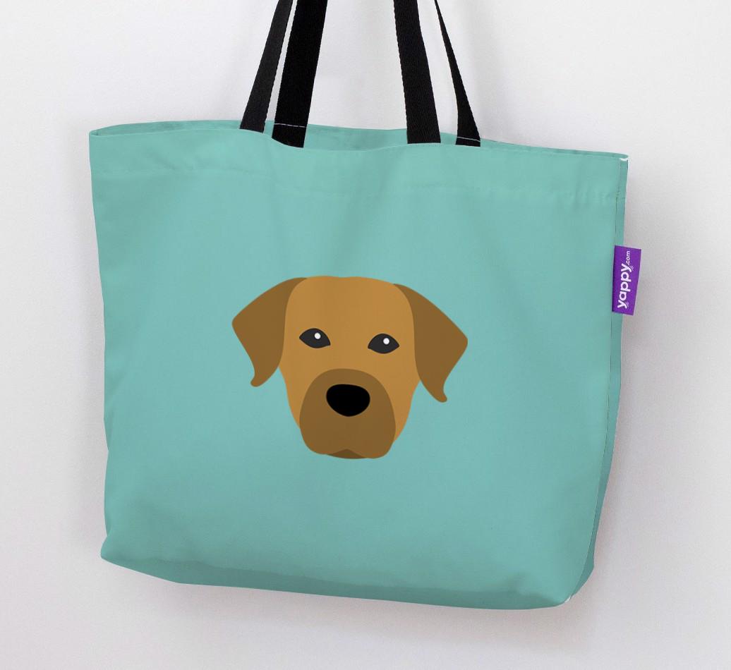 Dog Icon Canvas Bag