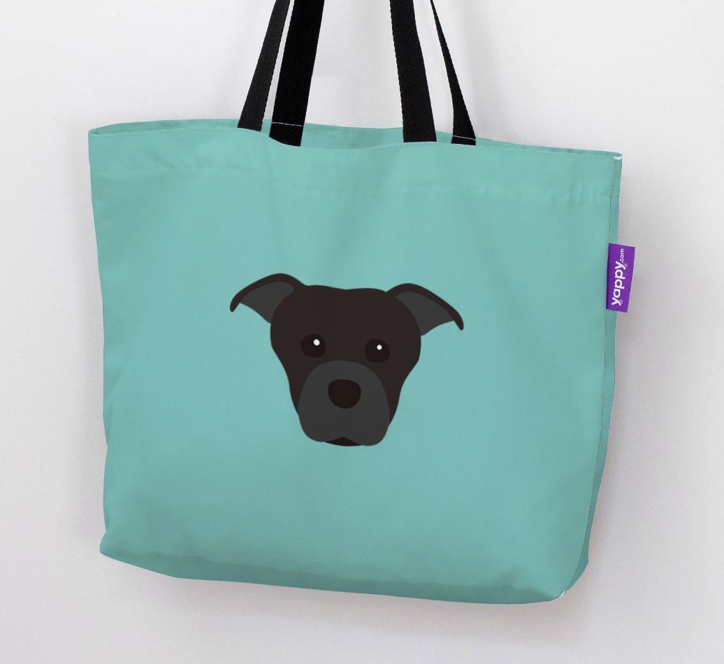 Dog Icon Canvas Bag