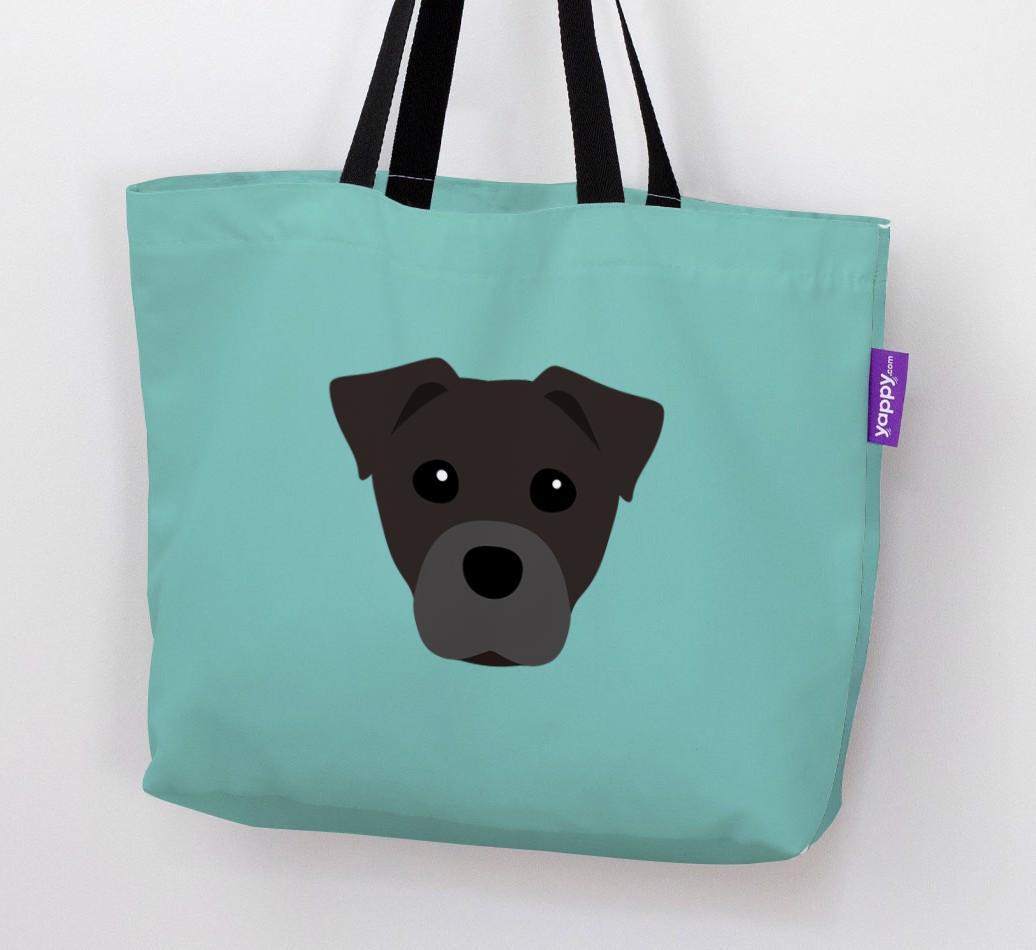 Dog Icon Canvas Bag