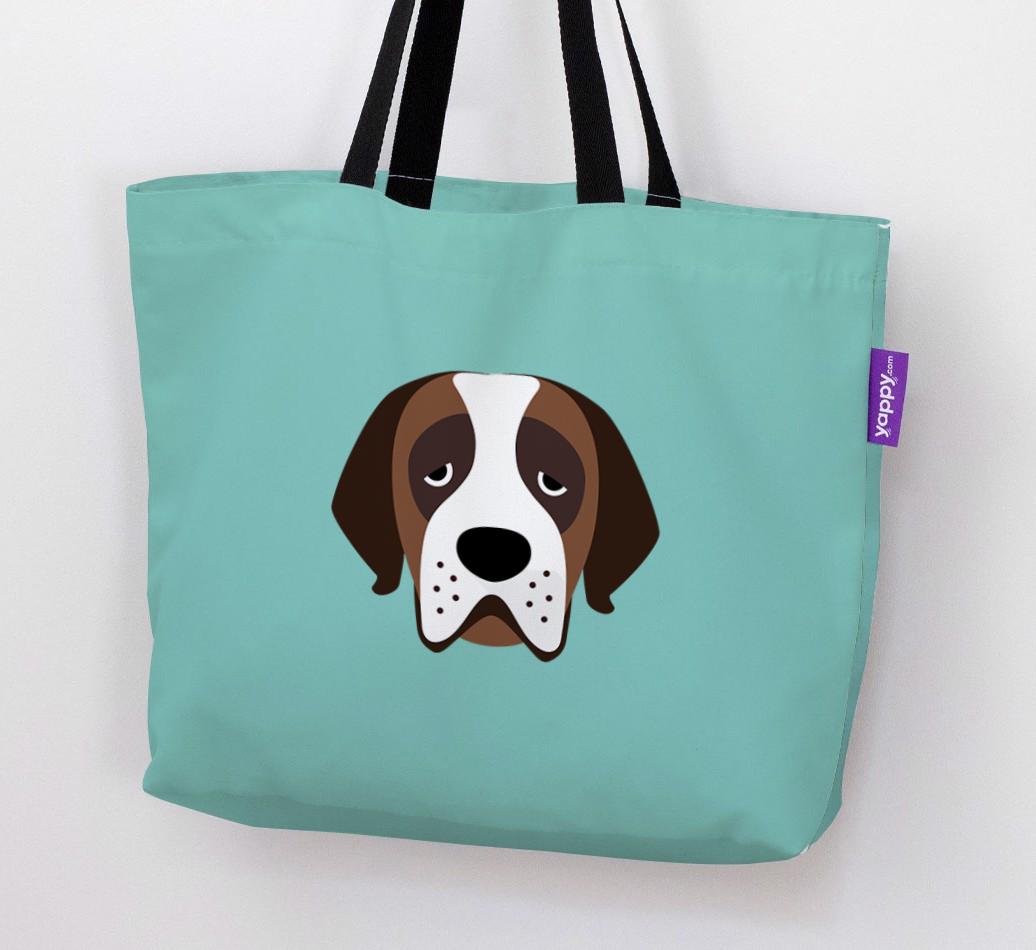 Dog Icon Canvas Bag
