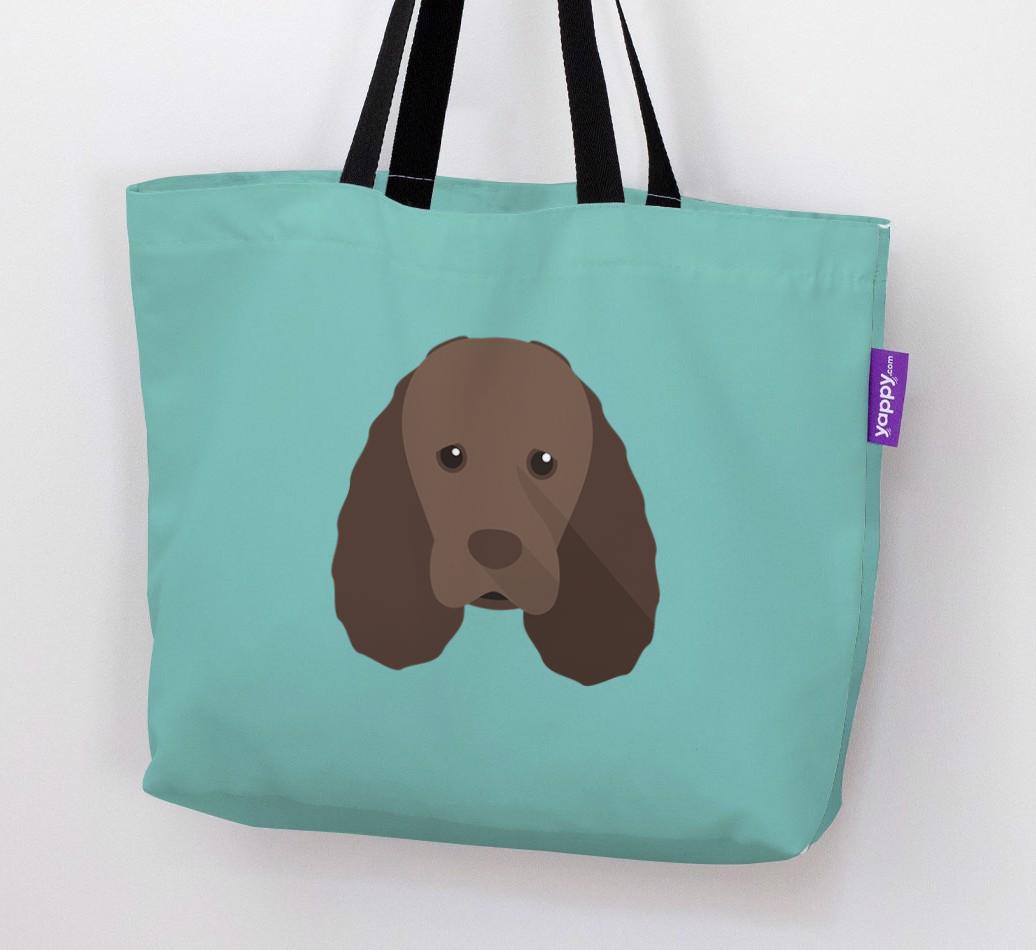 Dog Icon Canvas Bag