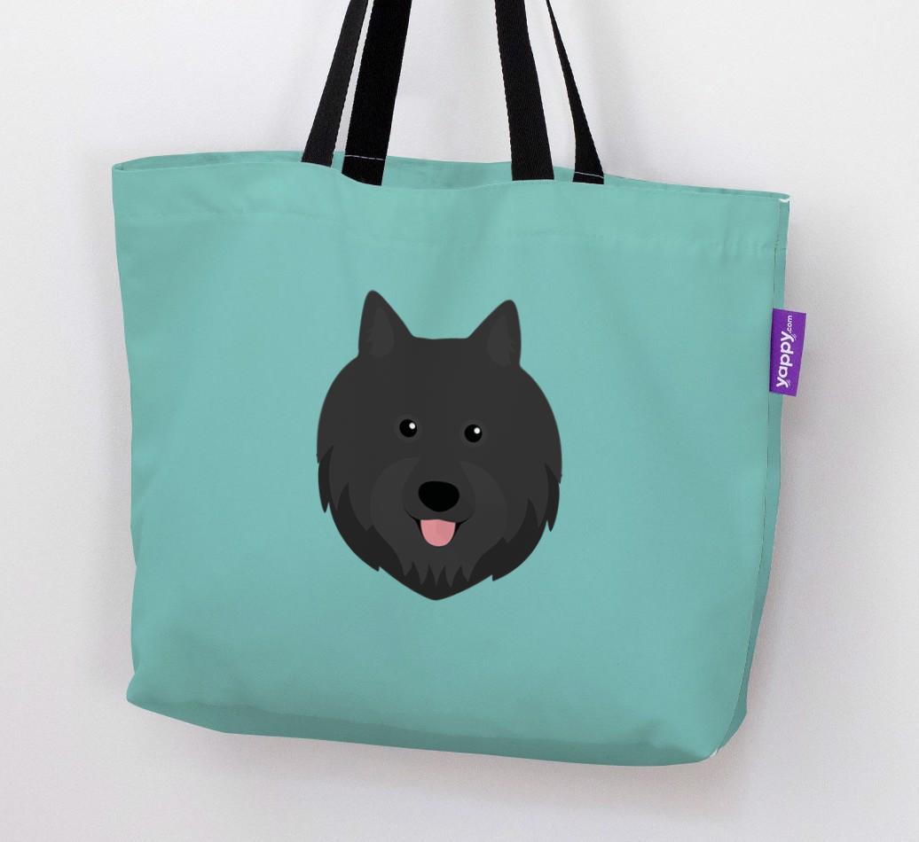 Dog Icon Canvas Bag