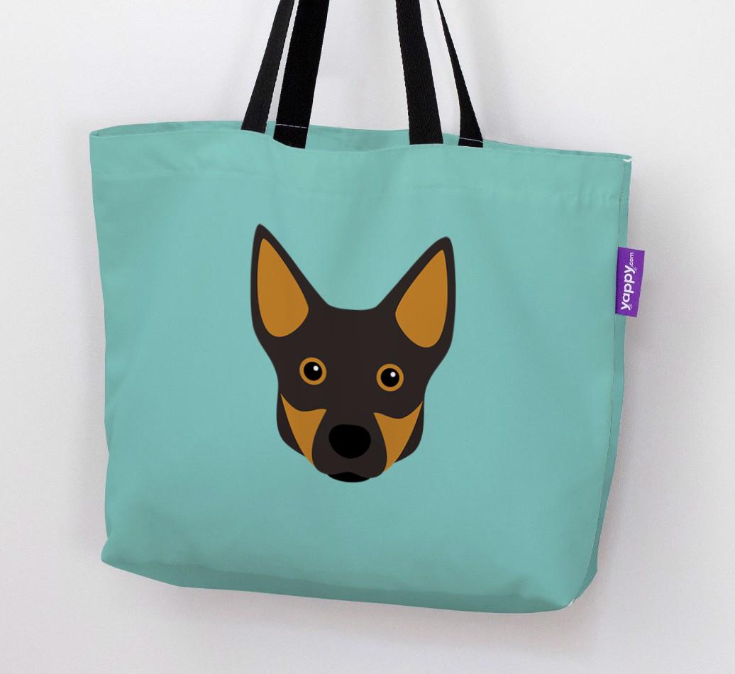 Dog Icon Canvas Bag