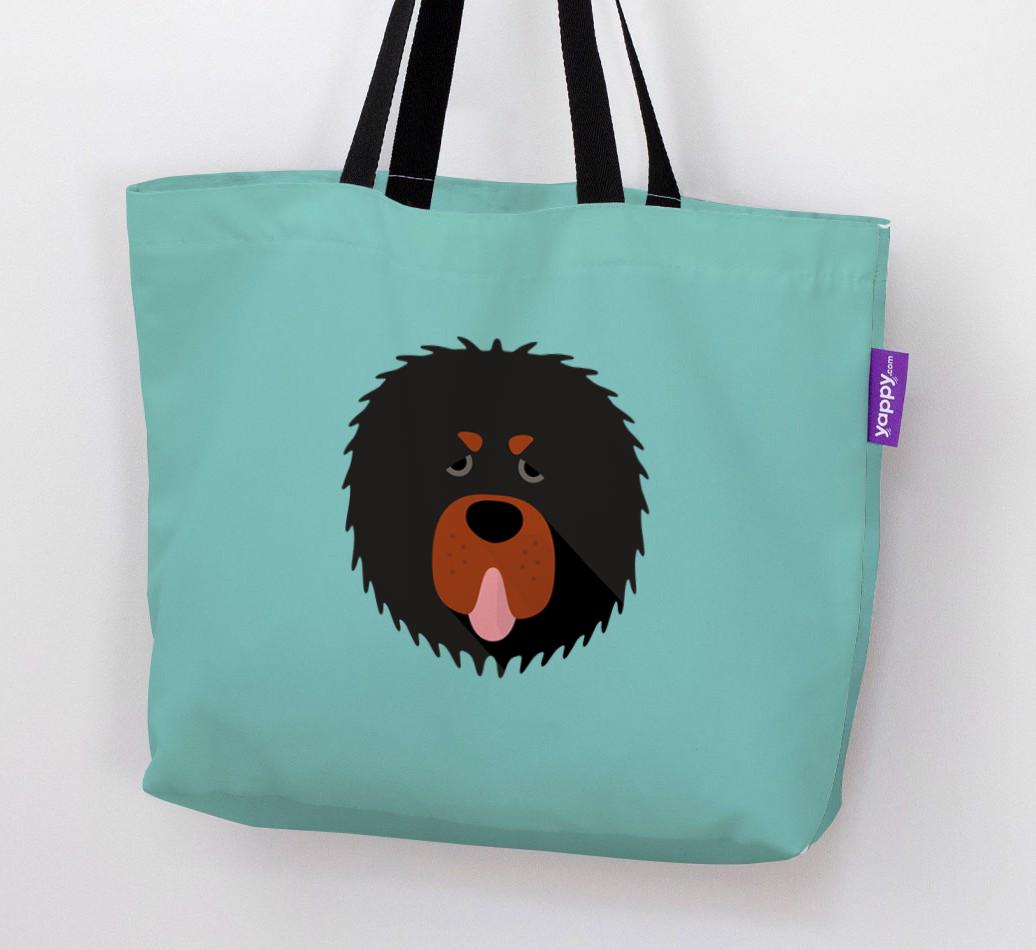 Dog Icon Canvas Bag