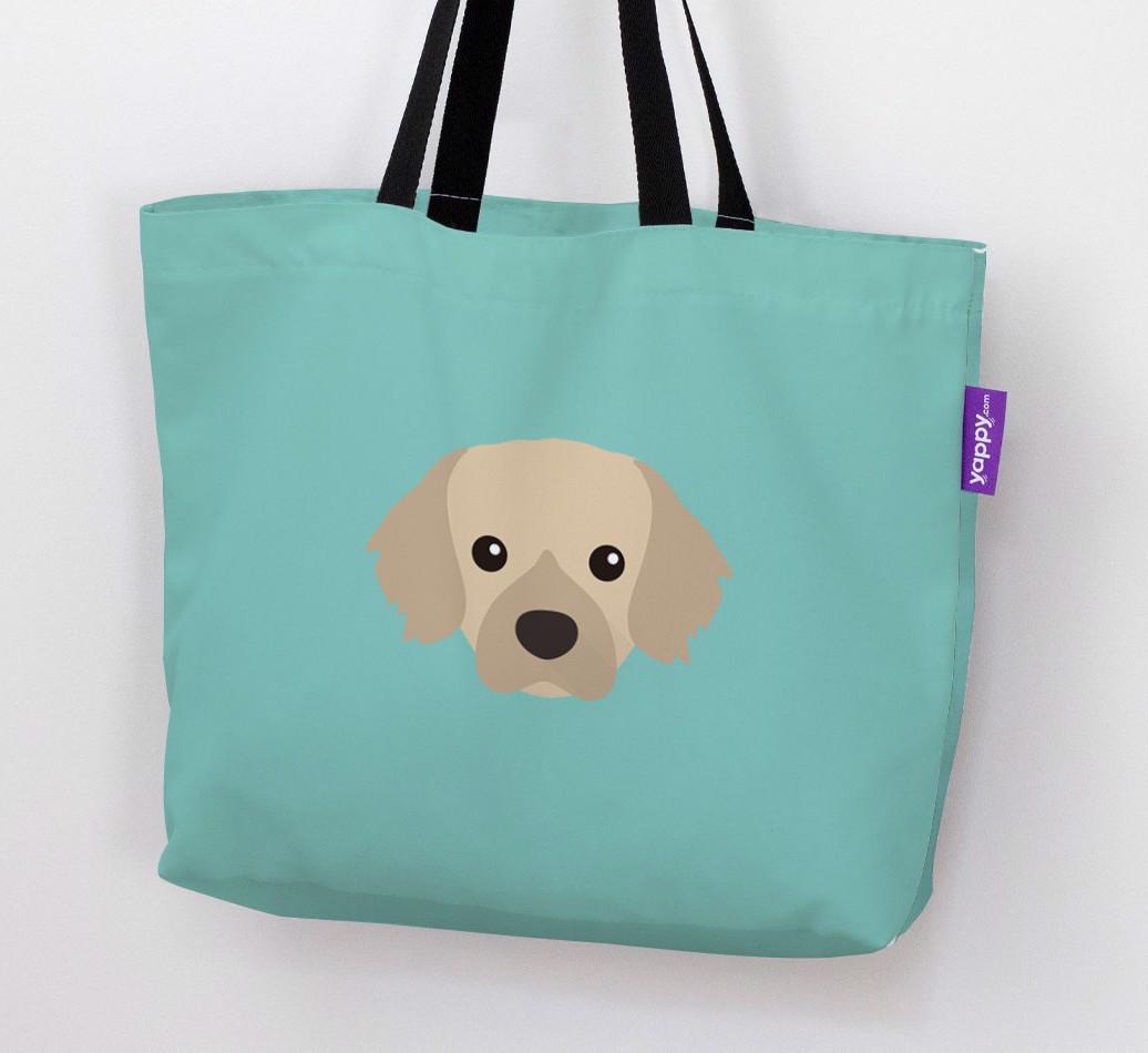 Dog Icon Canvas Bag