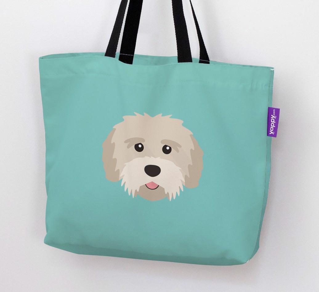 Dog Icon Canvas Bag