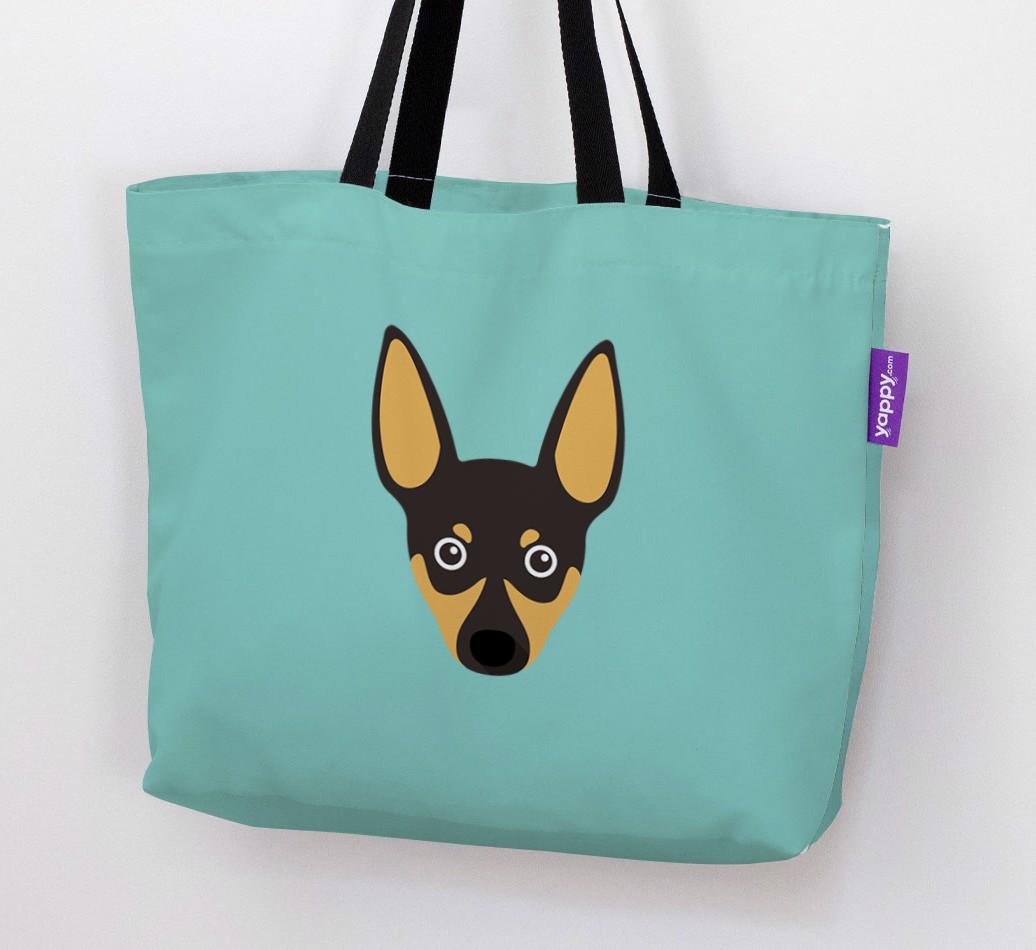 Dog Icon Canvas Bag