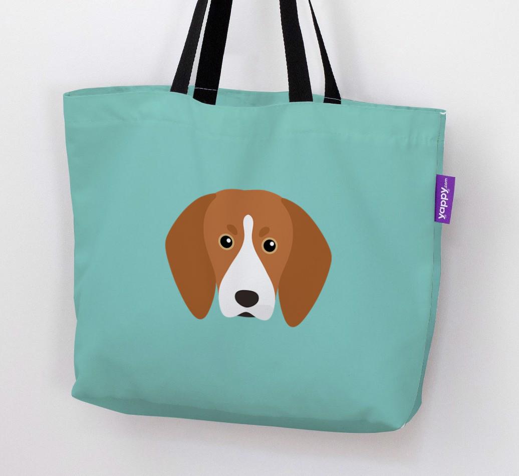 Dog Icon Canvas Bag