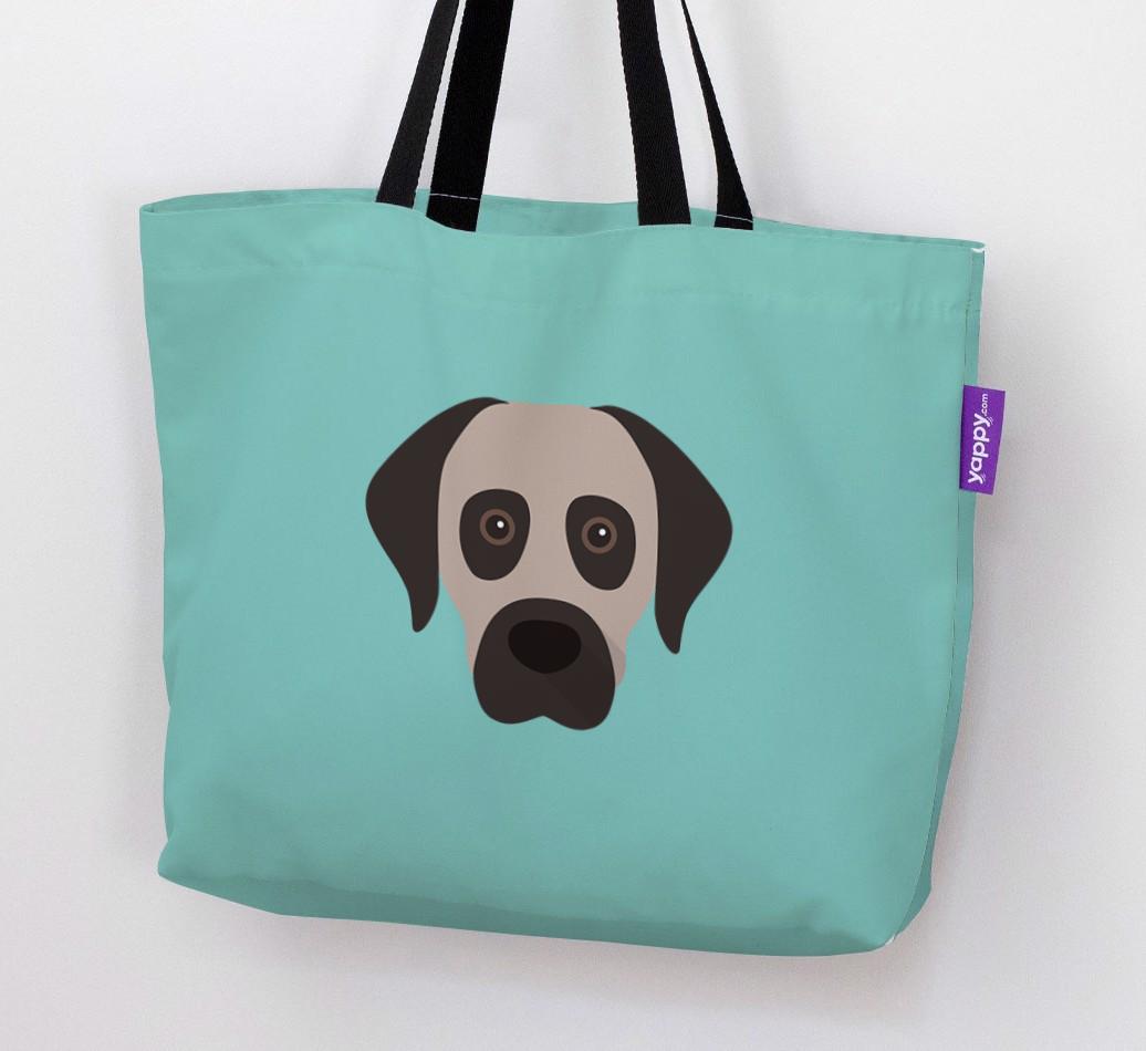 Dog Icon Canvas Bag