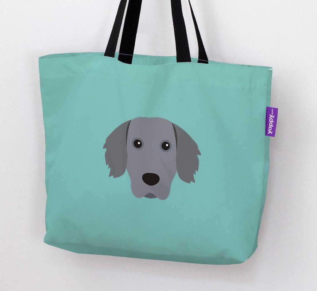 Dog Icon Canvas Bag