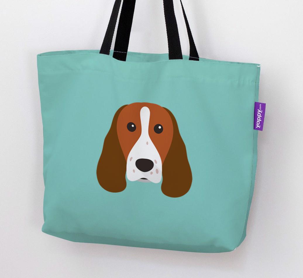 Dog Icon Canvas Bag