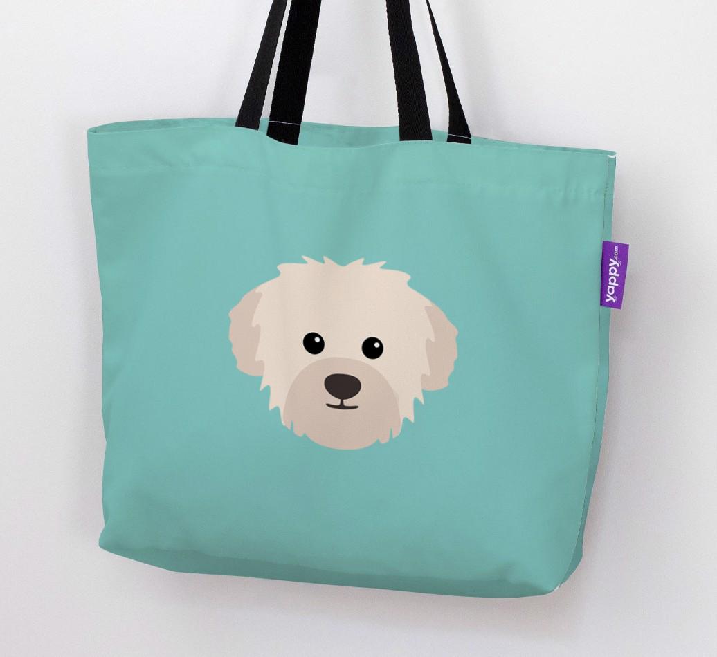 Dog Icon Canvas Bag