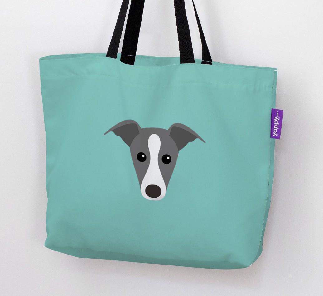 Dog Icon Canvas Bag