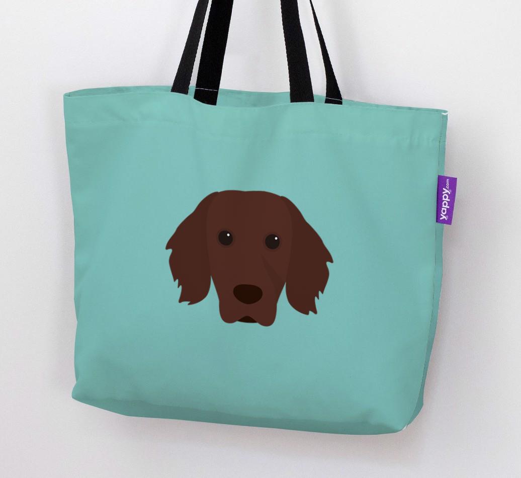 Dog Icon Canvas Bag