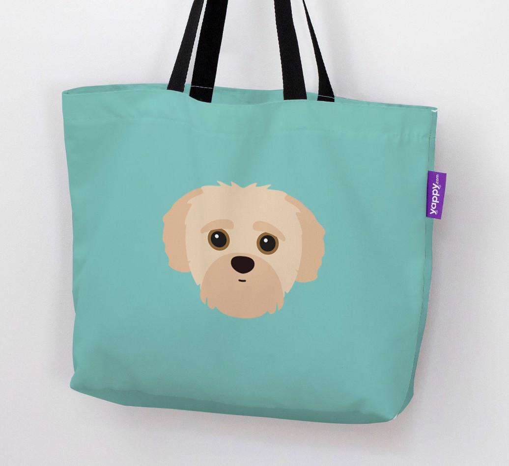 Dog Icon Canvas Bag