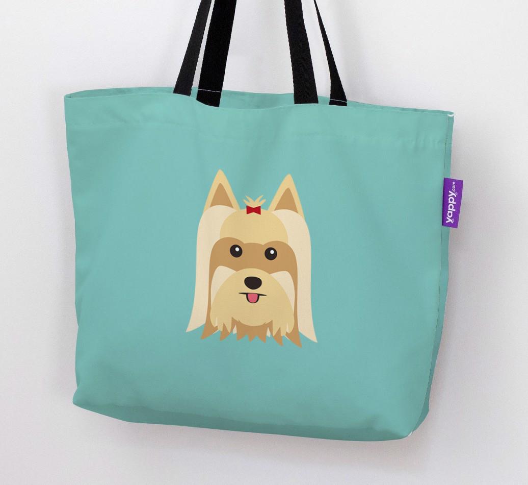 Dog Icon Canvas Bag