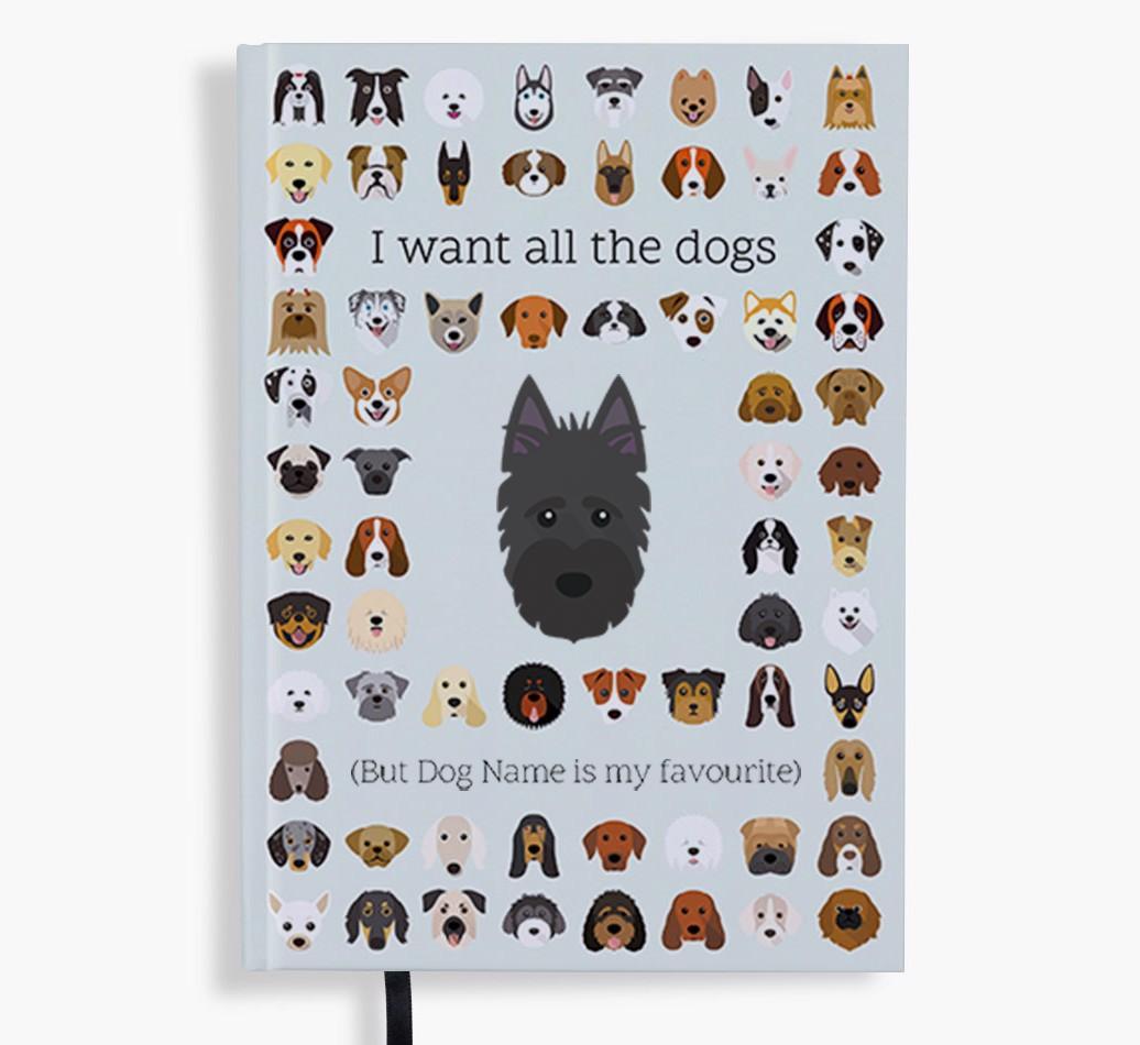 I Want All the Dogs: Personalized {breedFullName} Notebook