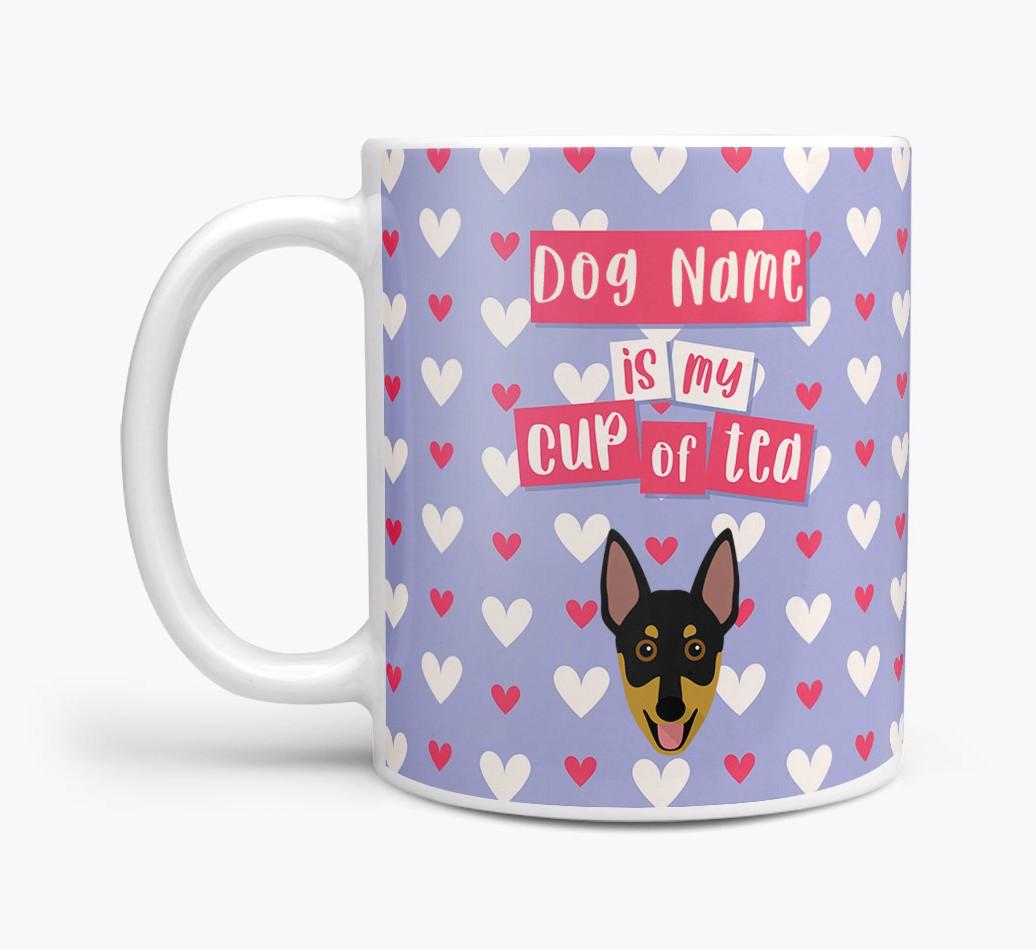 Personalised {breedFullName} '{dogsName} is my Cup of Tea' Mug