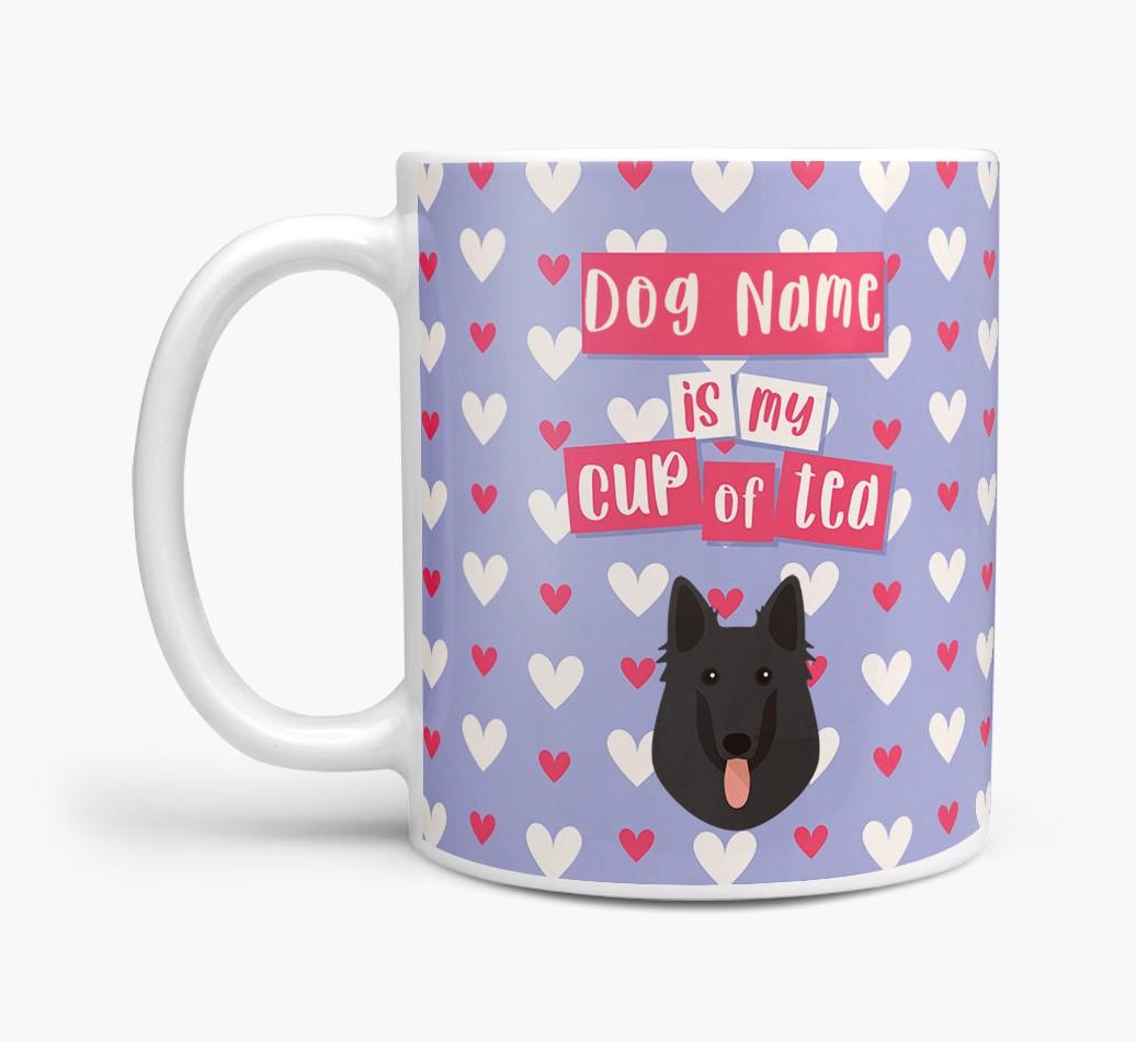 Personalised {breedFullName} '{dogsName} is my Cup of Tea' Mug