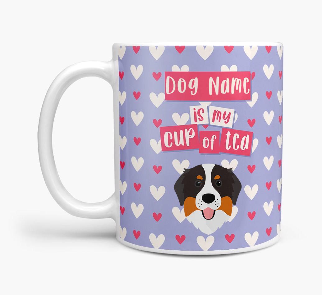 Personalised {breedFullName} '{dogsName} is my Cup of Tea' Mug