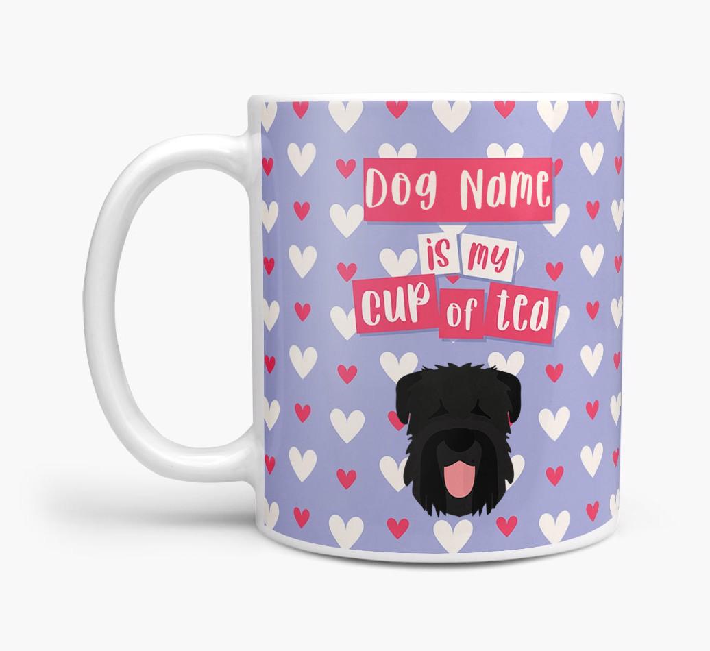 Personalised {breedFullName} '{dogsName} is my Cup of Tea' Mug