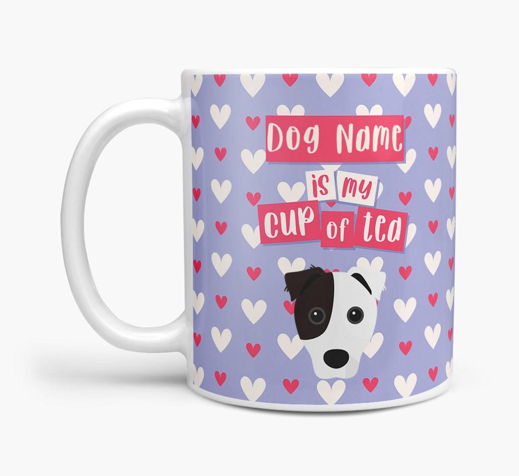 Personalised {breedFullName} '{dogsName} is my Cup of Tea' Mug