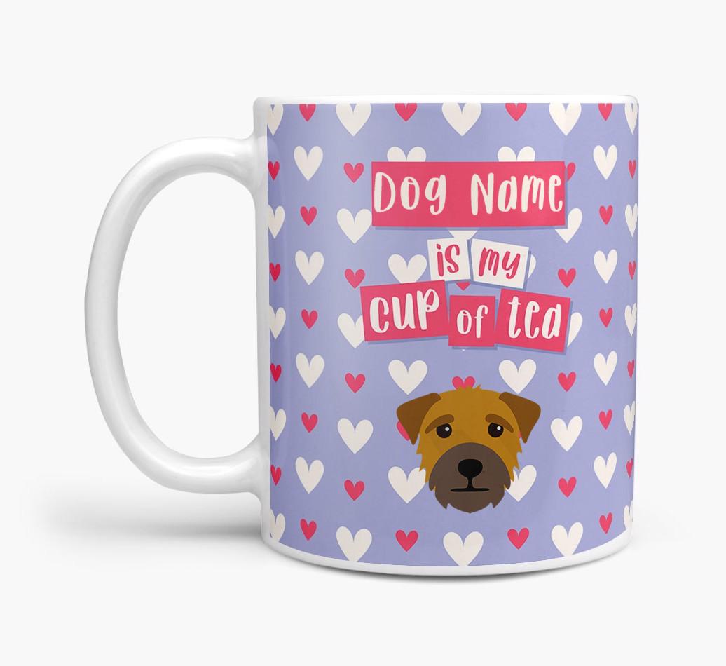Personalised {breedFullName} '{dogsName} is my Cup of Tea' Mug