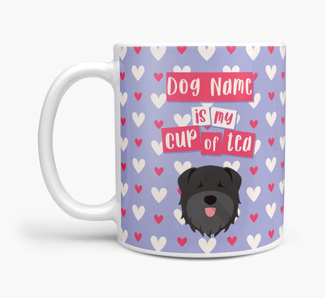 Personalised {breedFullName} '{dogsName} is my Cup of Tea' Mug
