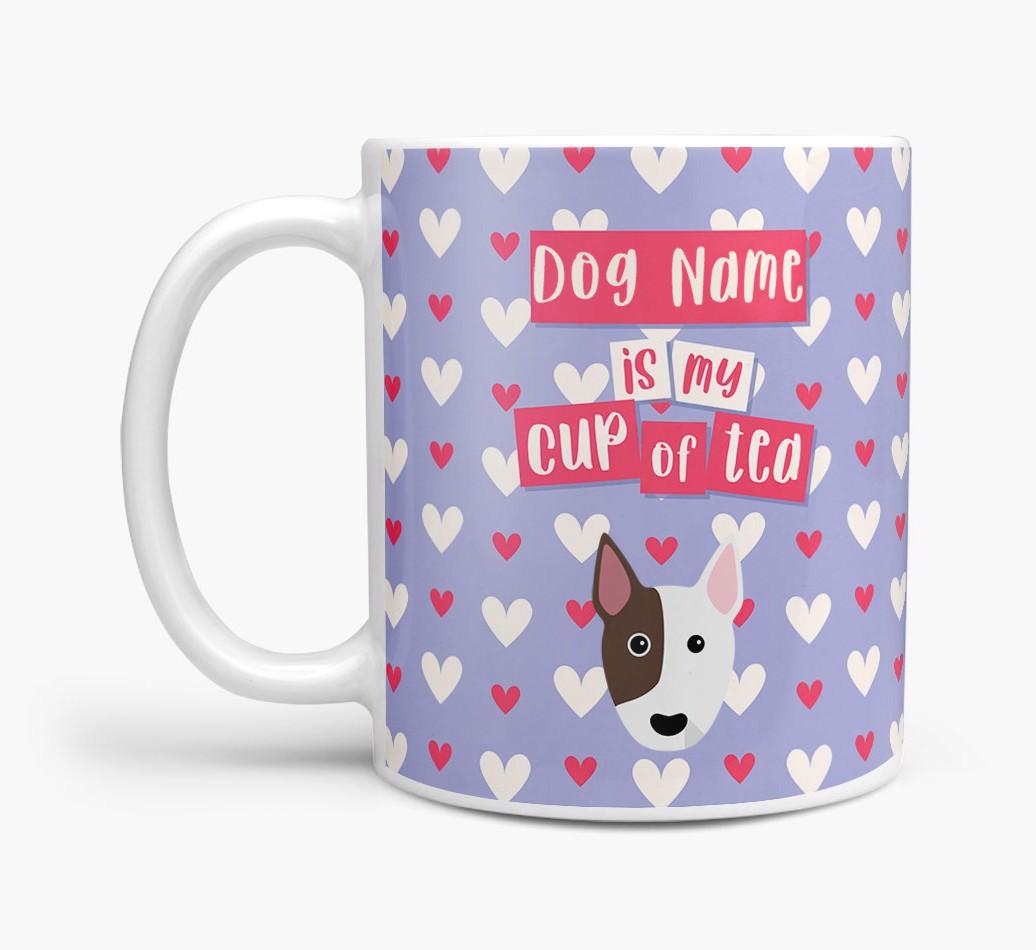 Personalised {breedFullName} '{dogsName} is my Cup of Tea' Mug